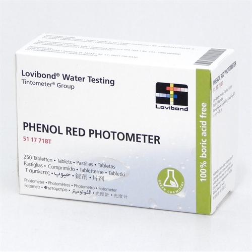 pHenolred 50stk. test piller til photometer